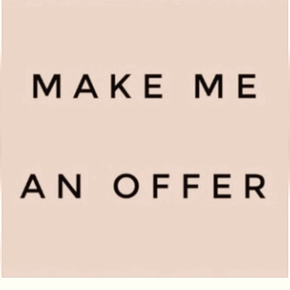 All reasonable offers will be accepted.